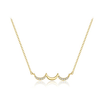 Celestial Crescent Necklace