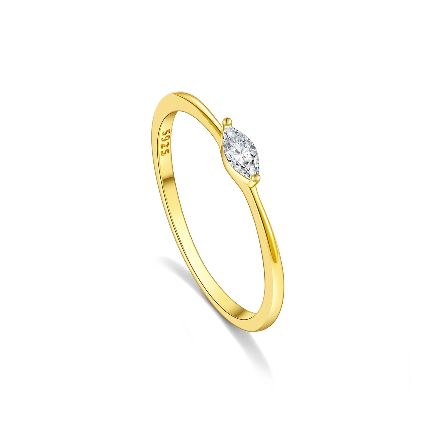 Marquise Edge Ring