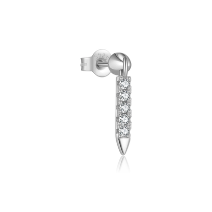 The Golden Drop Stud Earrings