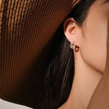 Radiant Layered Hoop Earrings