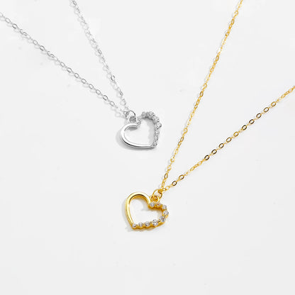 Lunaria Heart Necklace