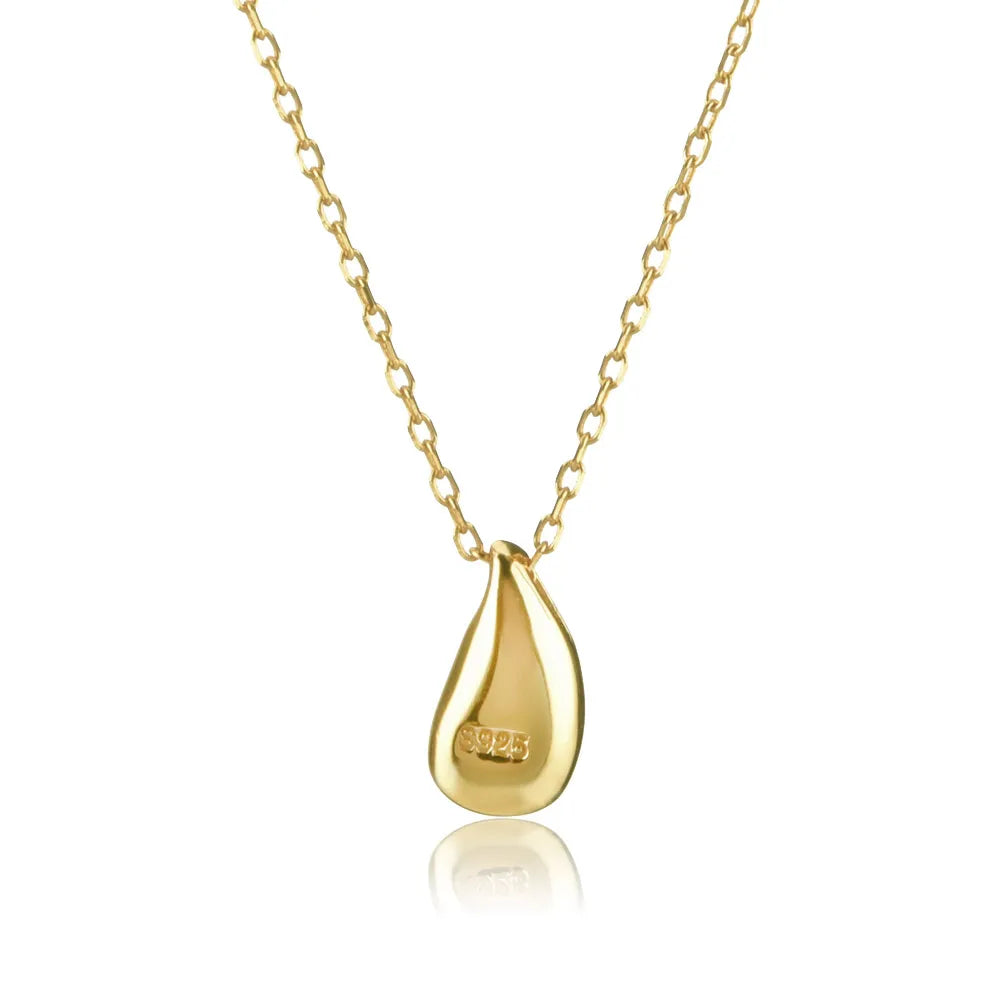 The Aqua Glow Pendant Necklace