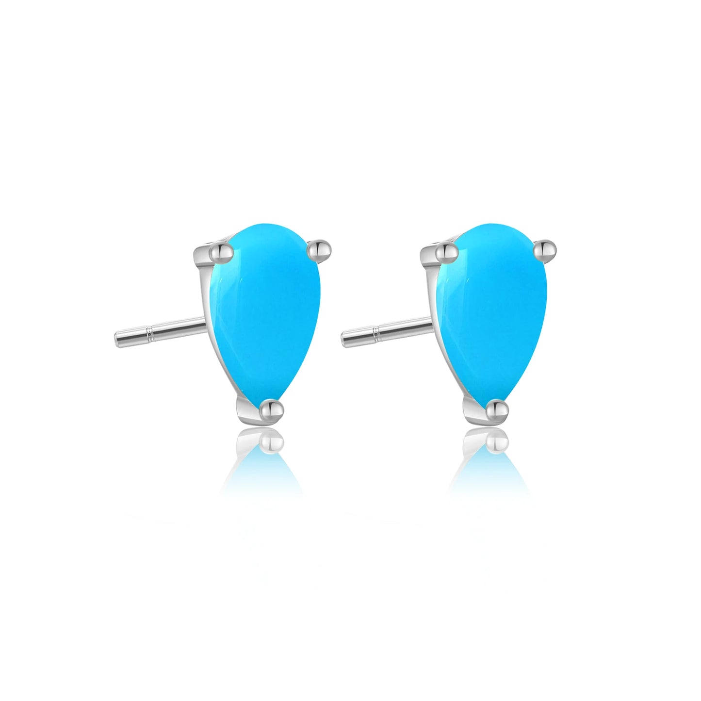 The Gem Oval Glow Stud Earrings