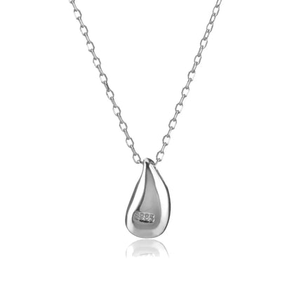 The Aqua Glow Pendant Necklace