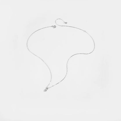 Whispering Leaf Y Necklace
