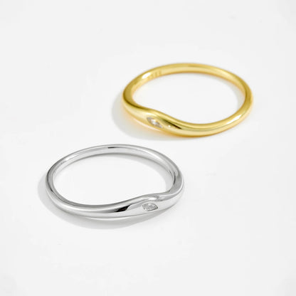 Solitaire Marquise Dainty Ring