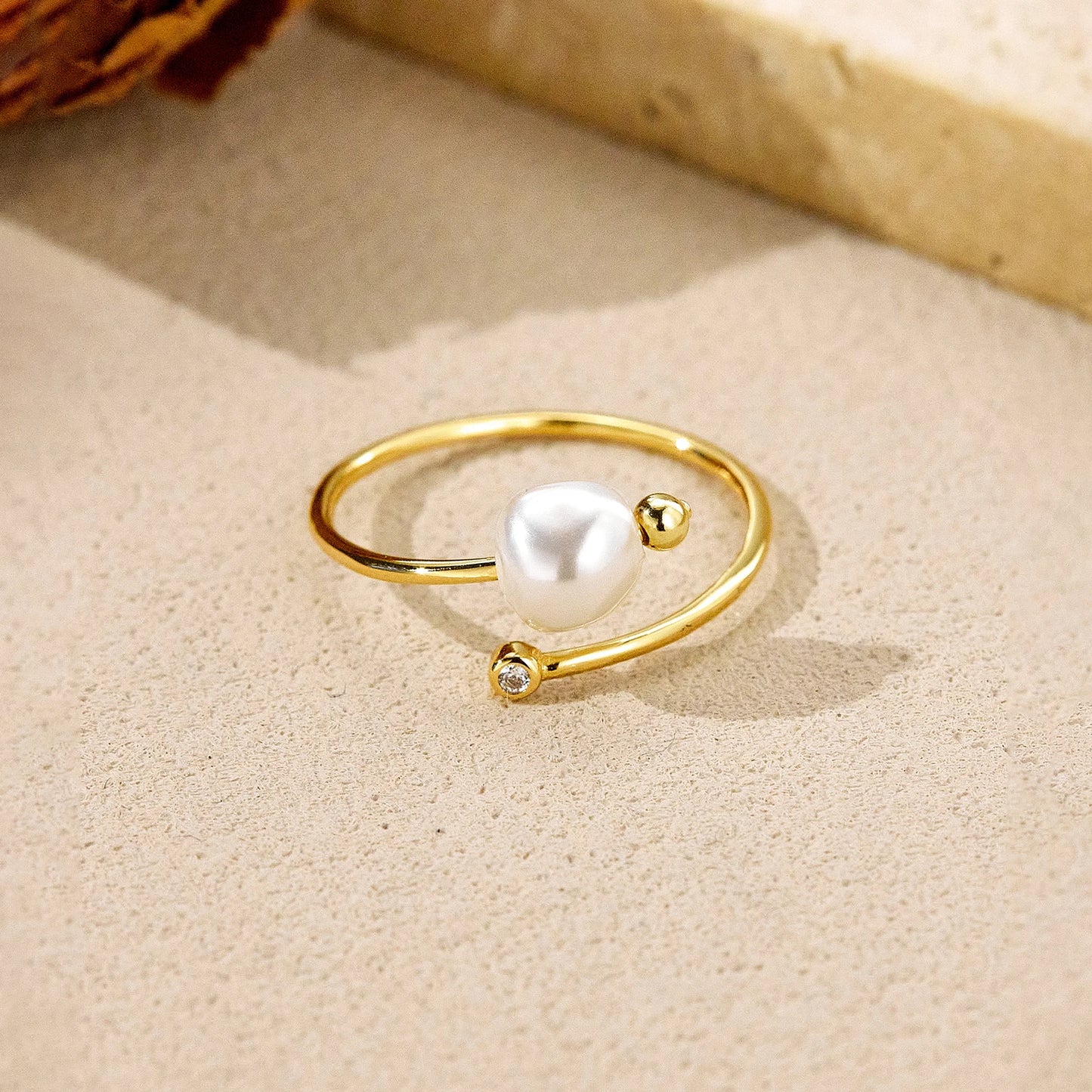 Pearla Open Ring