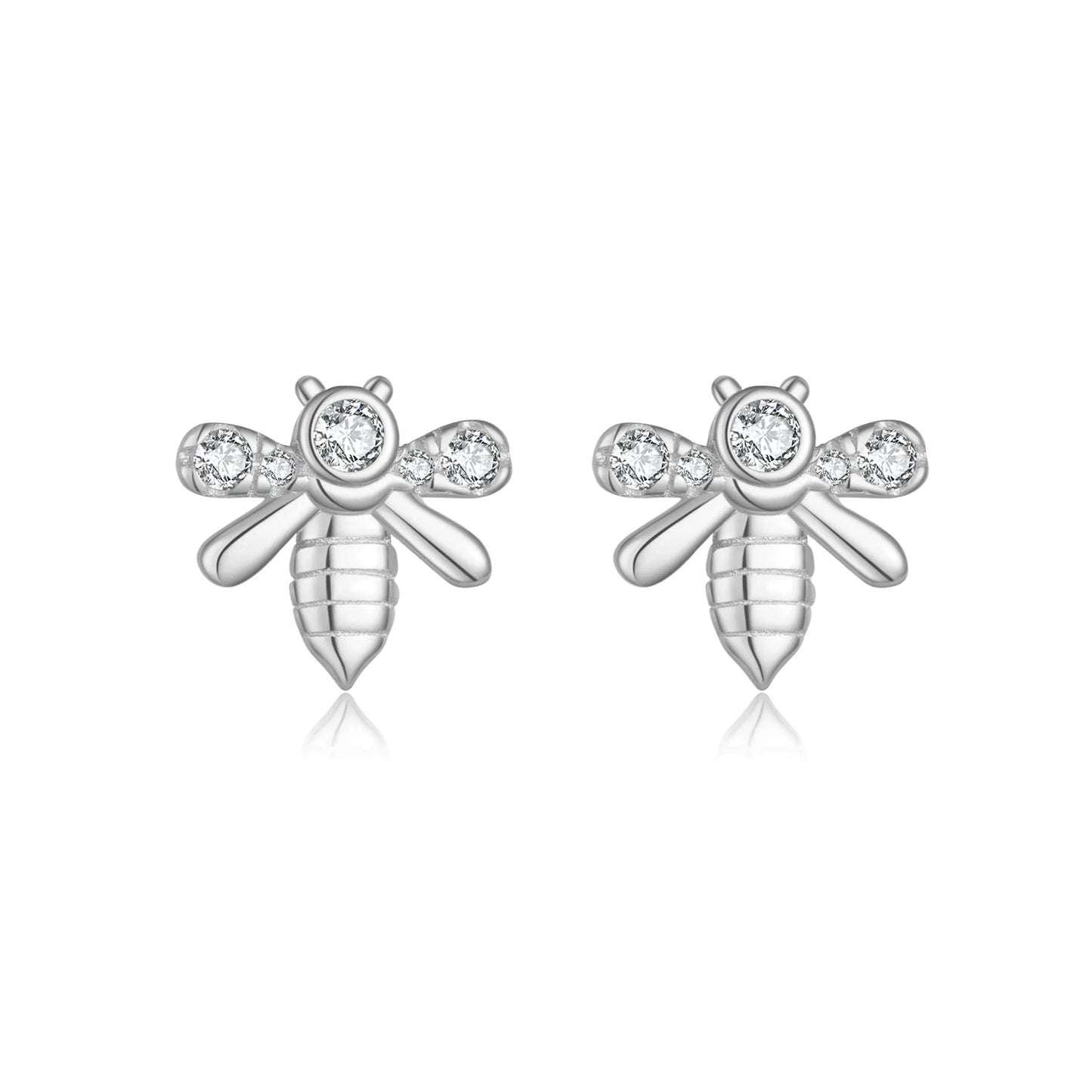 Golden Hive Stud Earrings