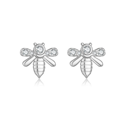 Golden Hive Stud Earrings