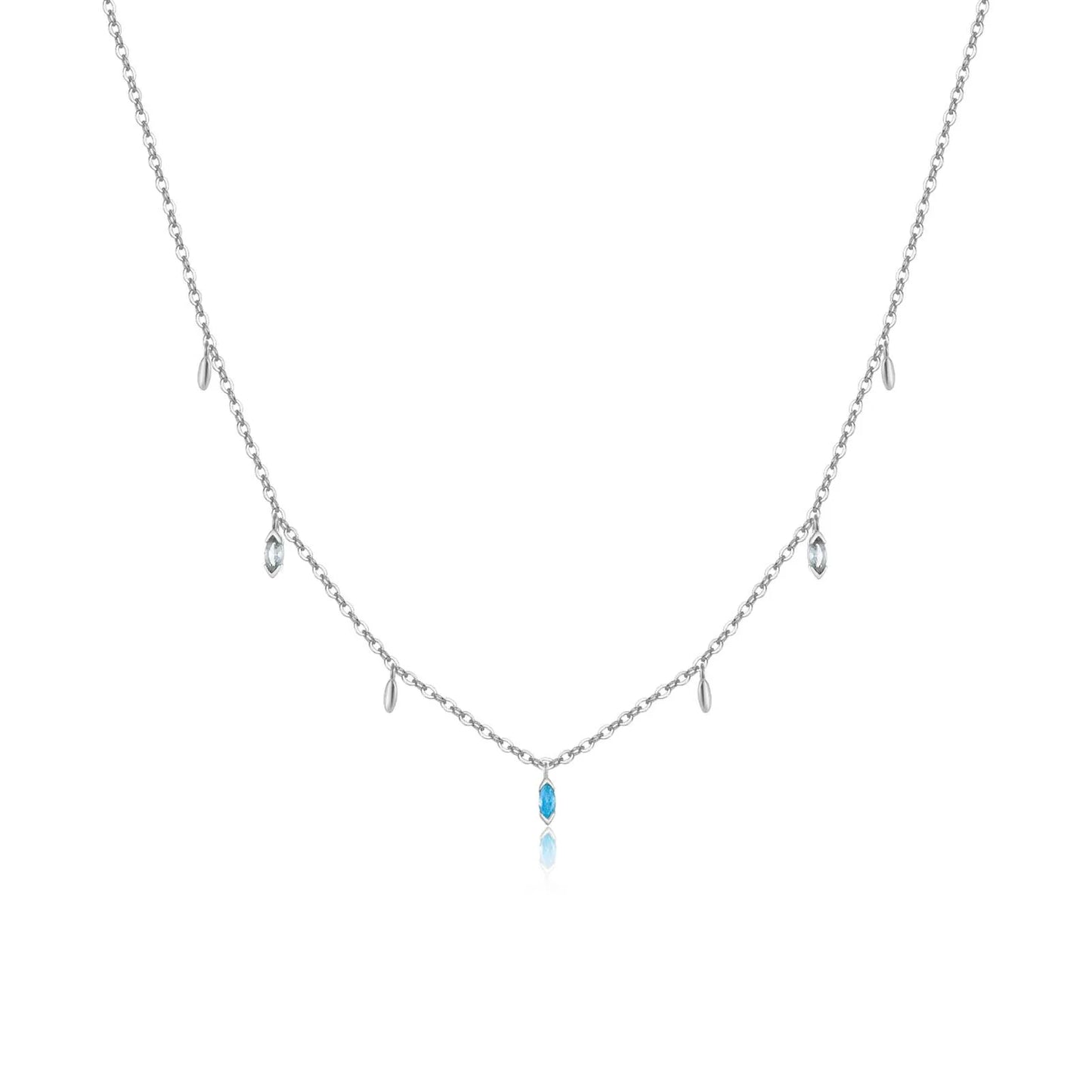 Azure Charm Choker