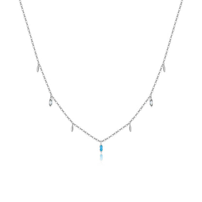Azure Charm Choker