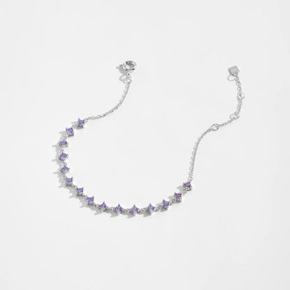 Amethyst Glow Bracelet