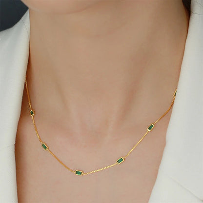 The Emerald Edge Choker