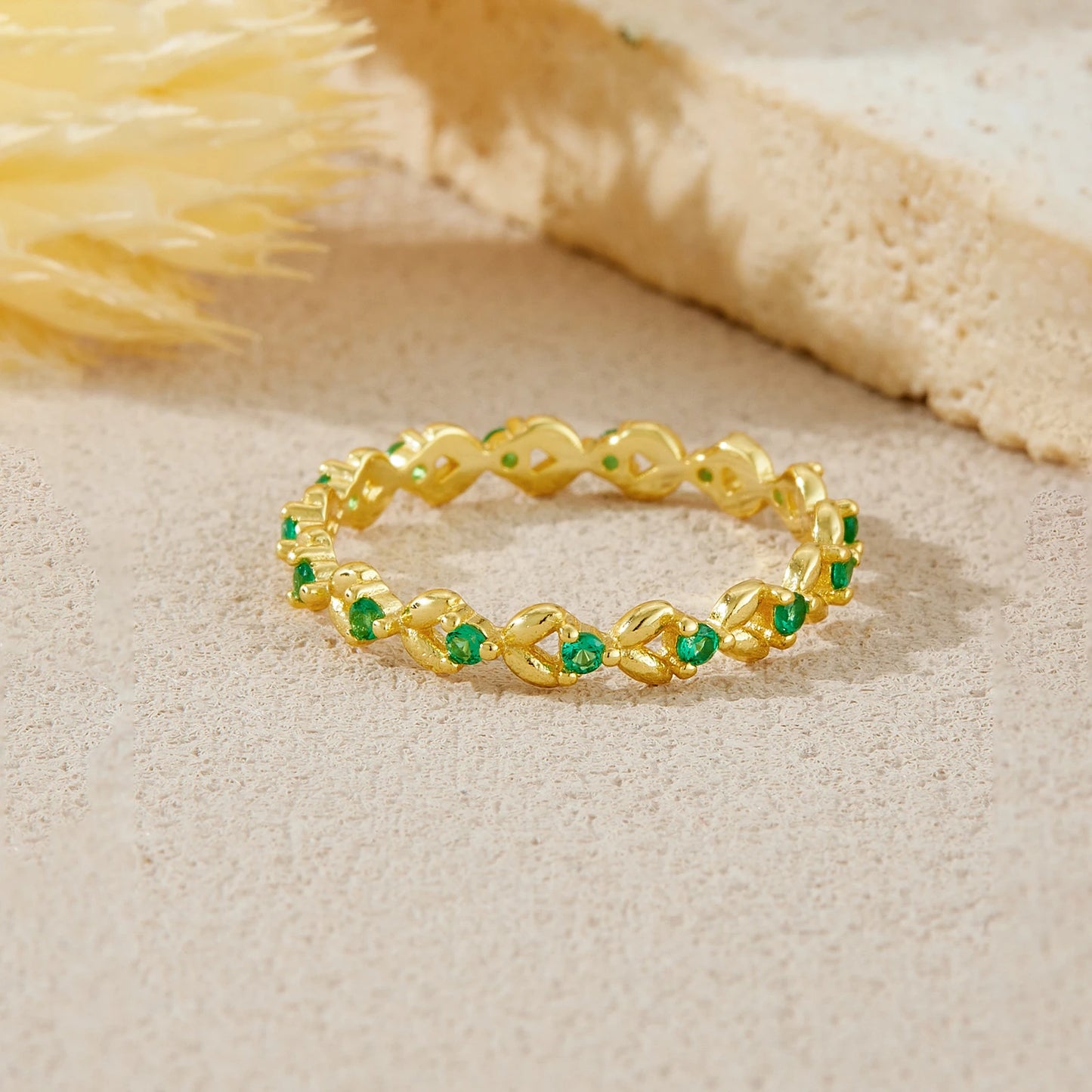 Verdant Lace Vintage Ring