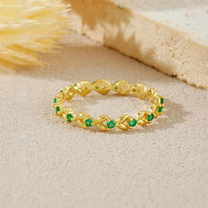 Verdant Lace Vintage Ring