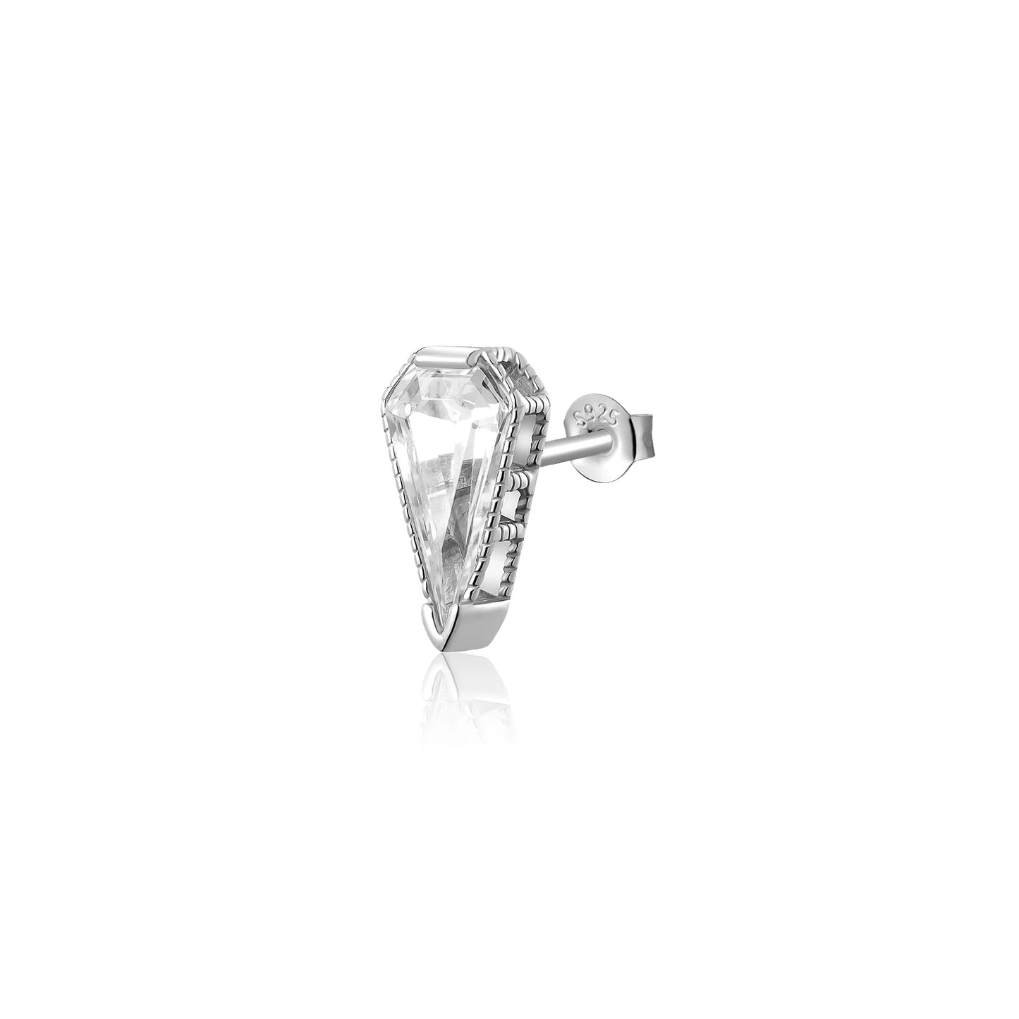 The Golden Drop Stud Earrings