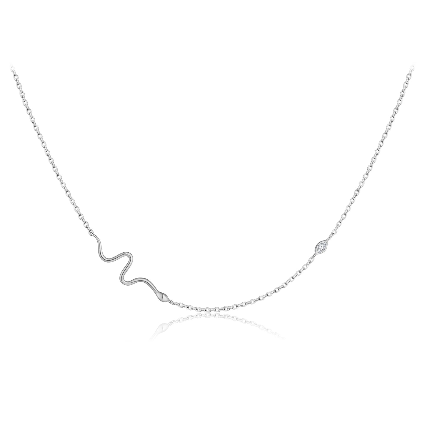 The Opal Serpent Luxe Necklace