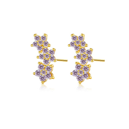 Trinity Bloom Earrings