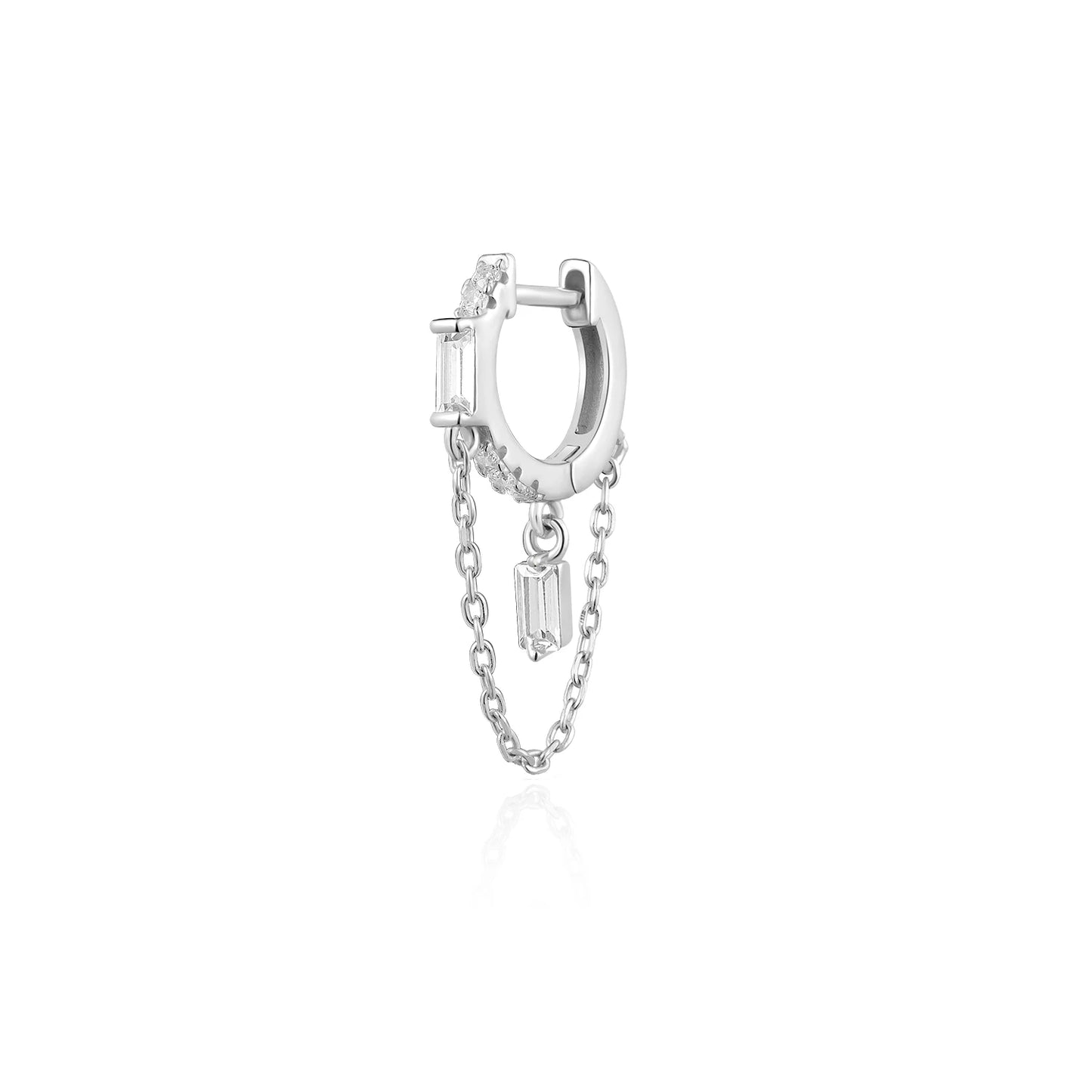The Golden Drop Stud Earrings