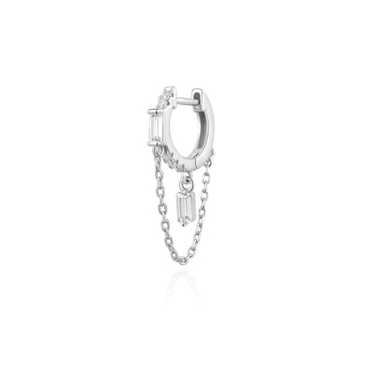 The Golden Drop Stud Earrings