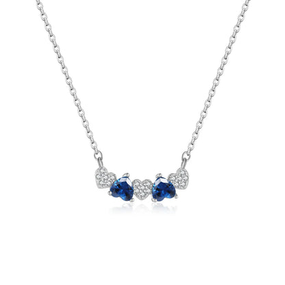 Azure Heart Necklace