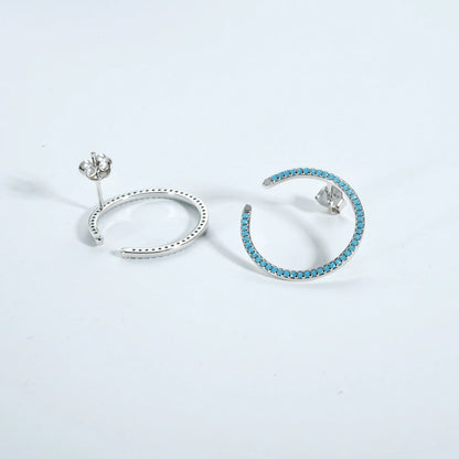 Luminous Circle Studs