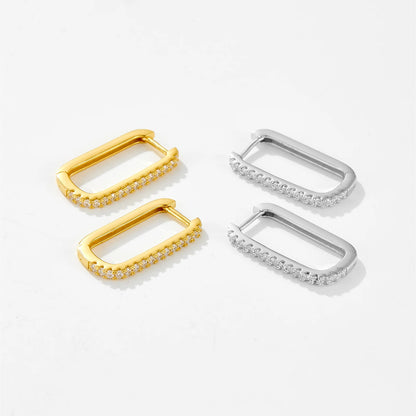 Aurora Shine Gold Huggie Hoops