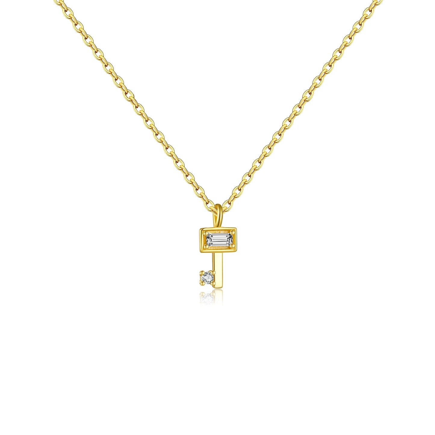 Timeless Key Pendant Necklace