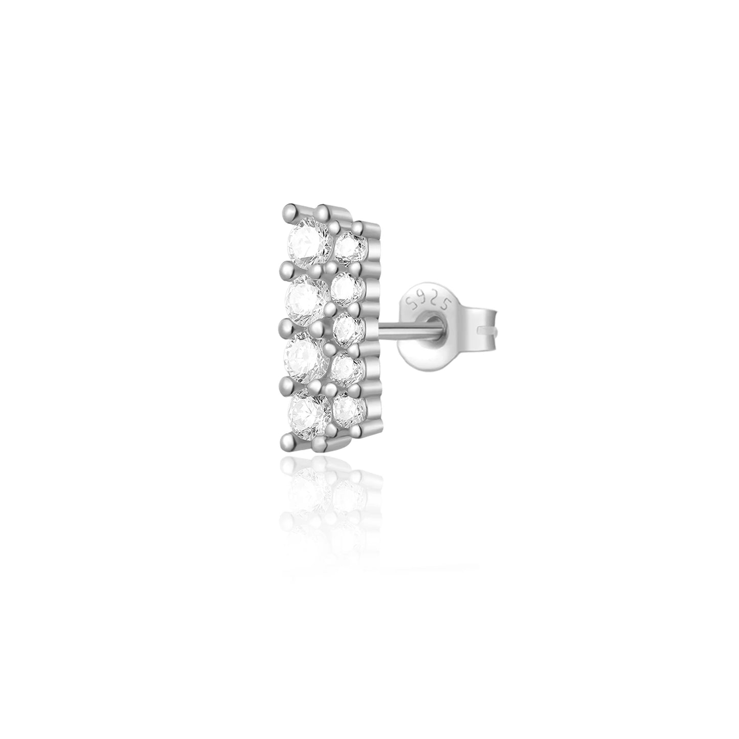 The Golden Drop Stud Earrings