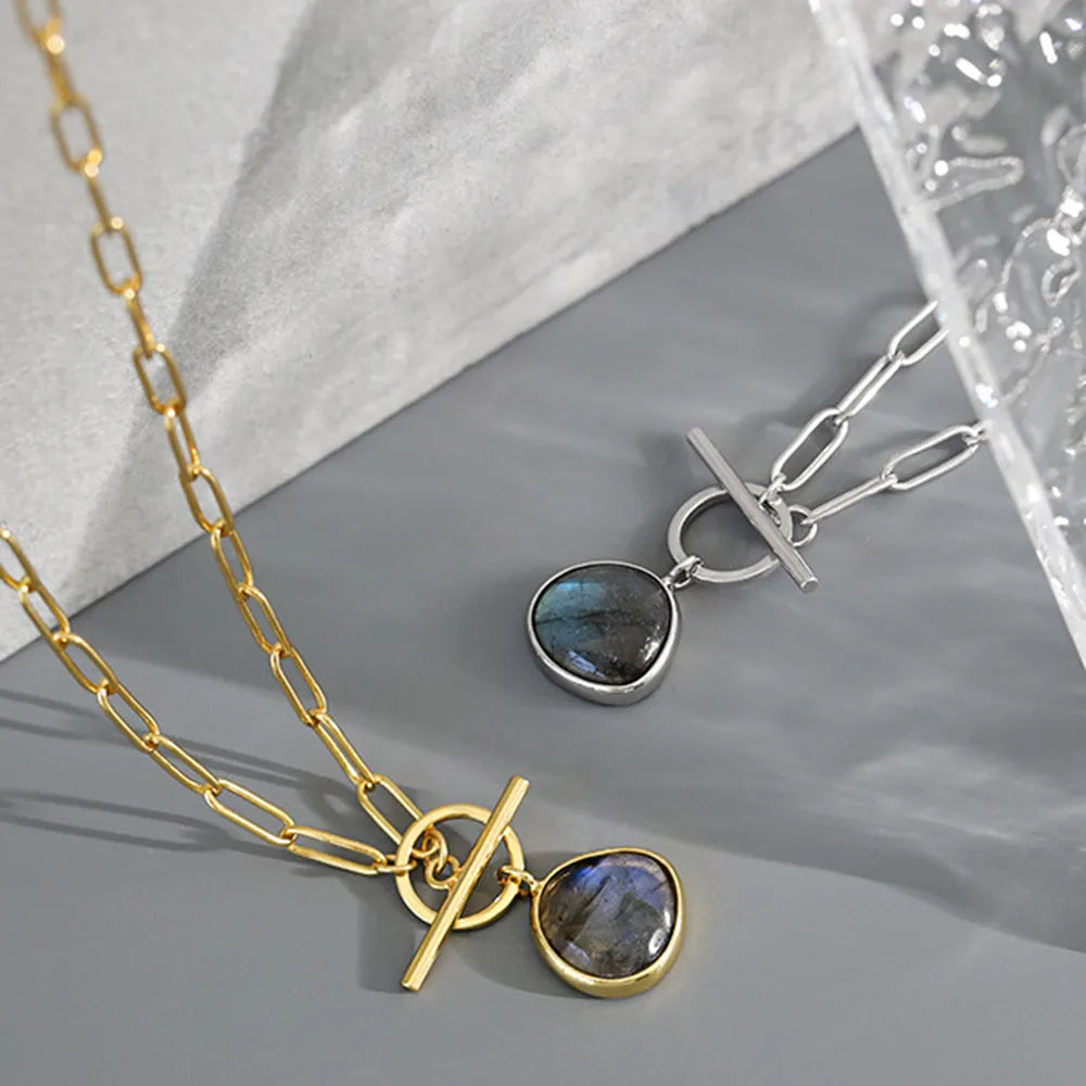 Labradorite Eclipse Necklace