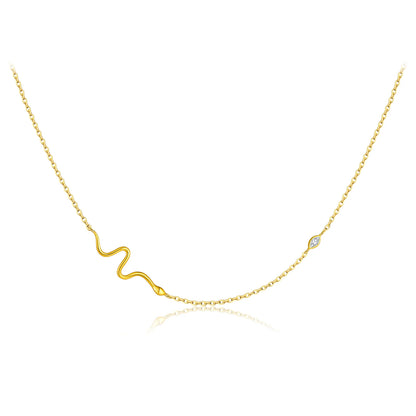The Opal Serpent Luxe Necklace