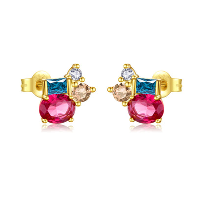 Eterna Spark Stud Earrings