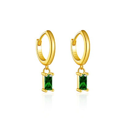 Amethyst Glow Drop Earrings