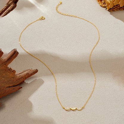 Celestial Crescent Necklace