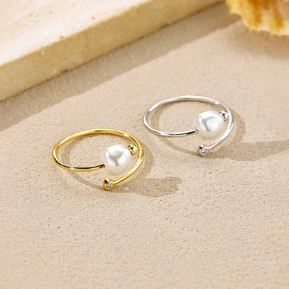 Pearla Open Ring