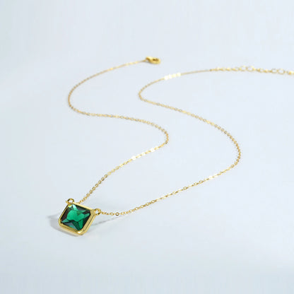 Emerald Luxe Pendant