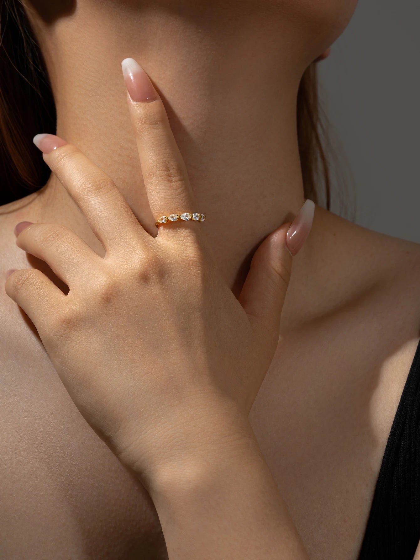 Aqua Radiance Ring
