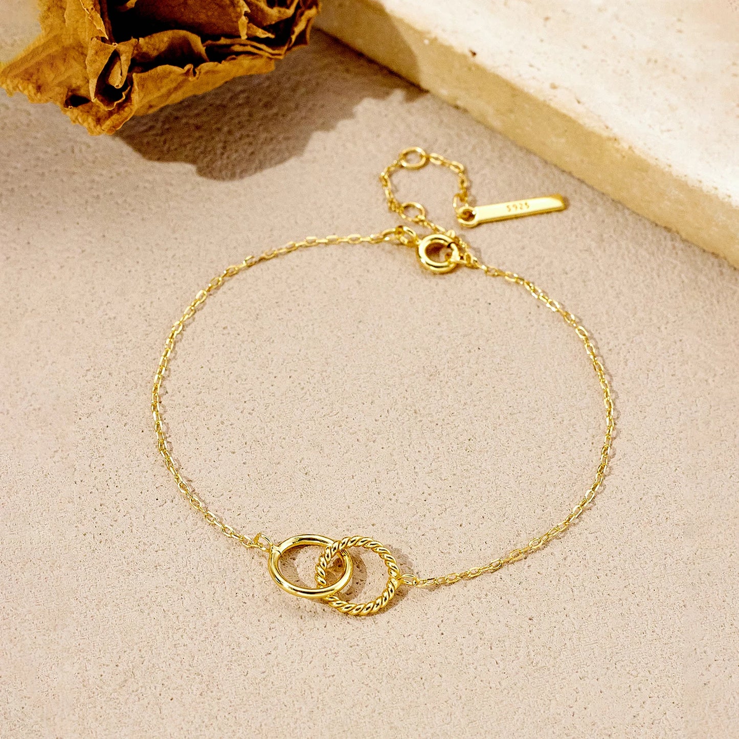 Twine Link Duo Bracelet