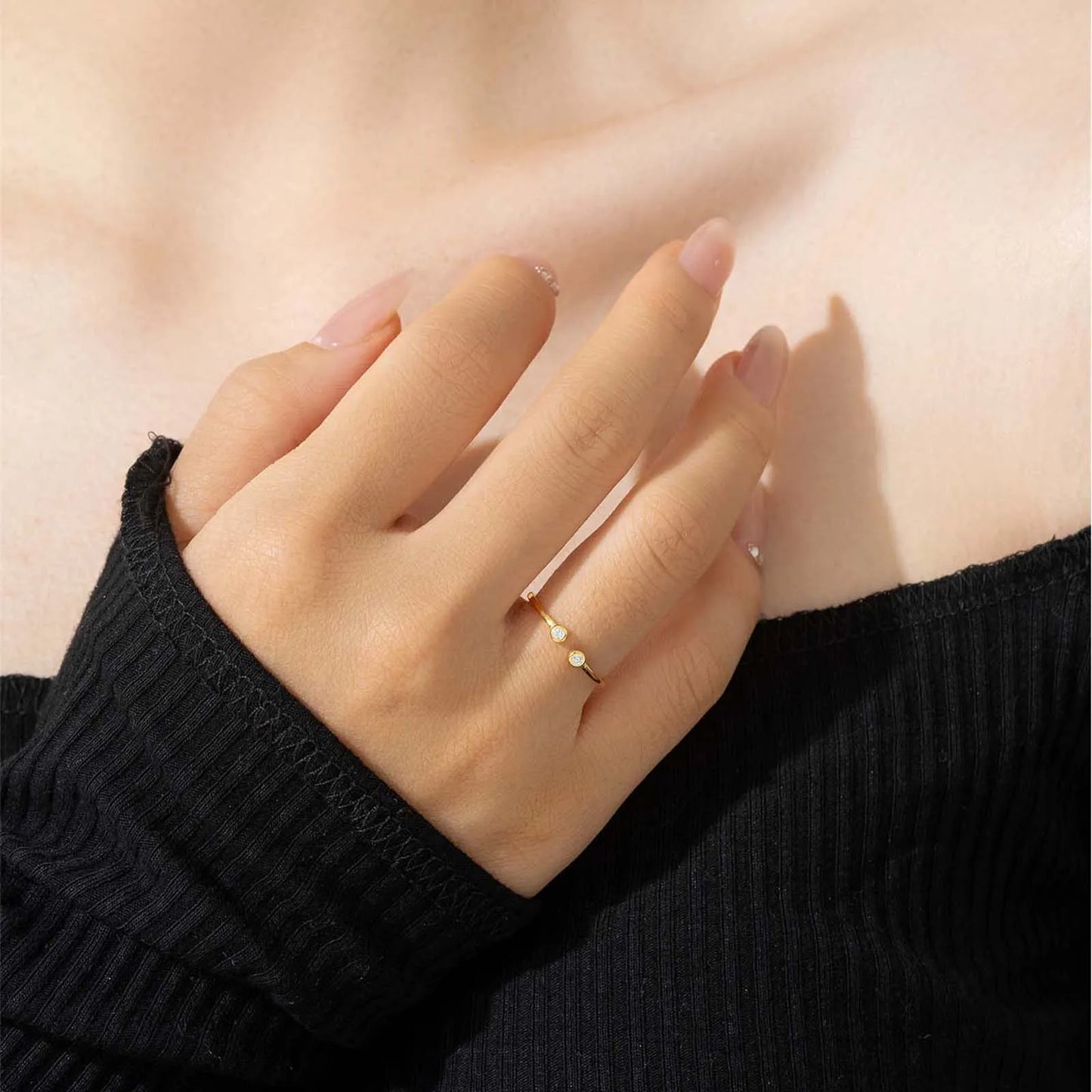 Golden Gleam Ring