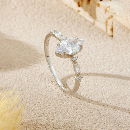 Marquise Glow Engagement Ring