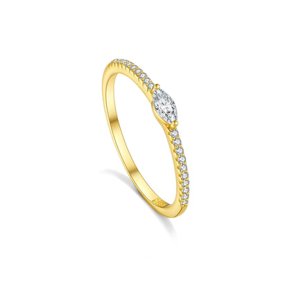 Marquise Edge Ring