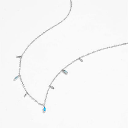 Azure Charm Choker