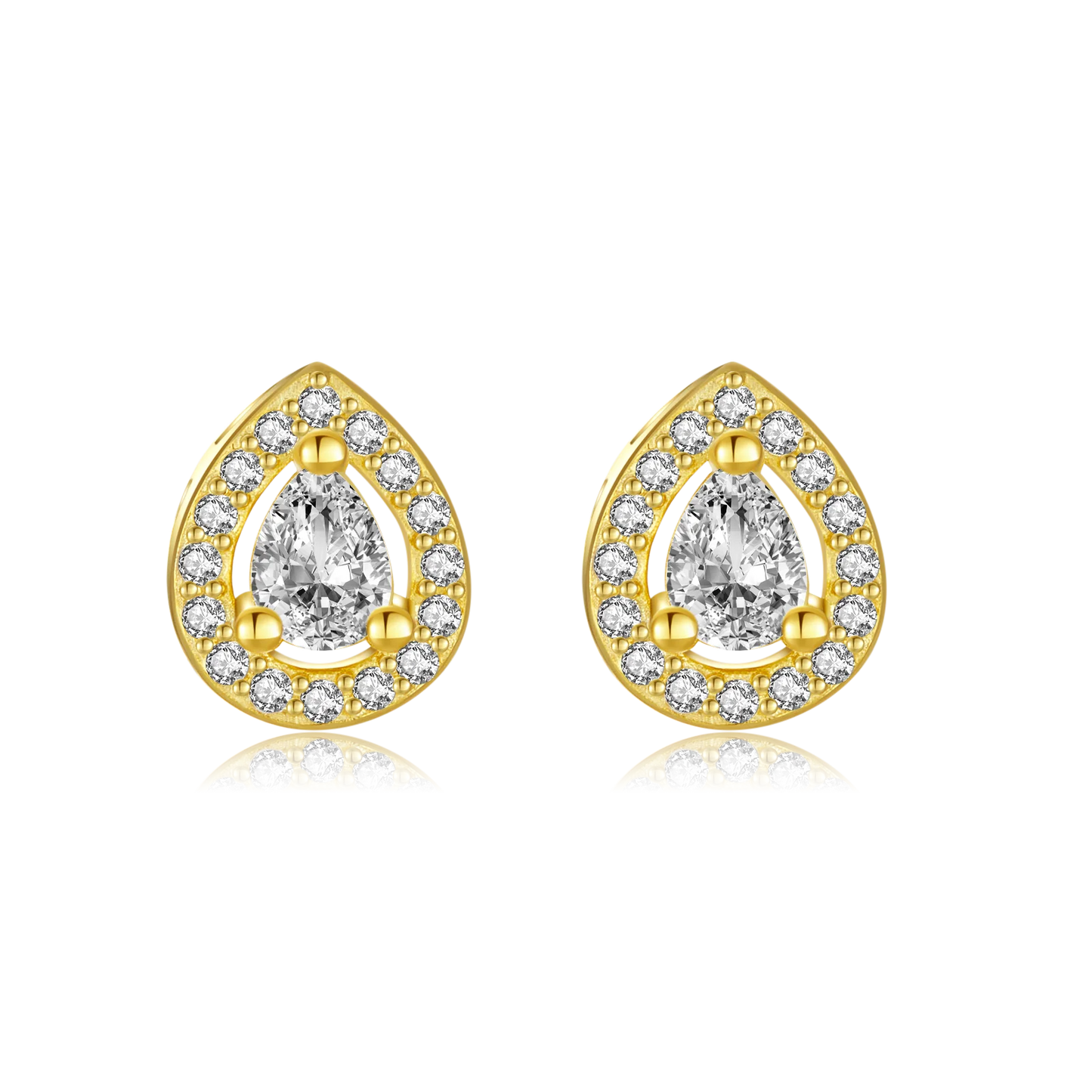 The Crystal Whisper Stud Earrings