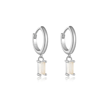 Amethyst Glow Drop Earrings