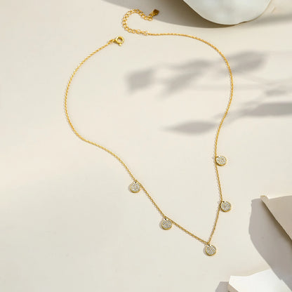 Radiant Oval Pendant Necklace