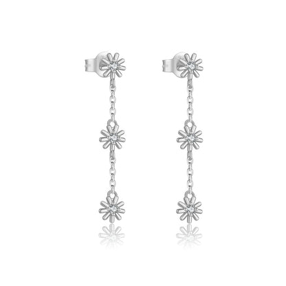Eternal Bloom Drop Earrings