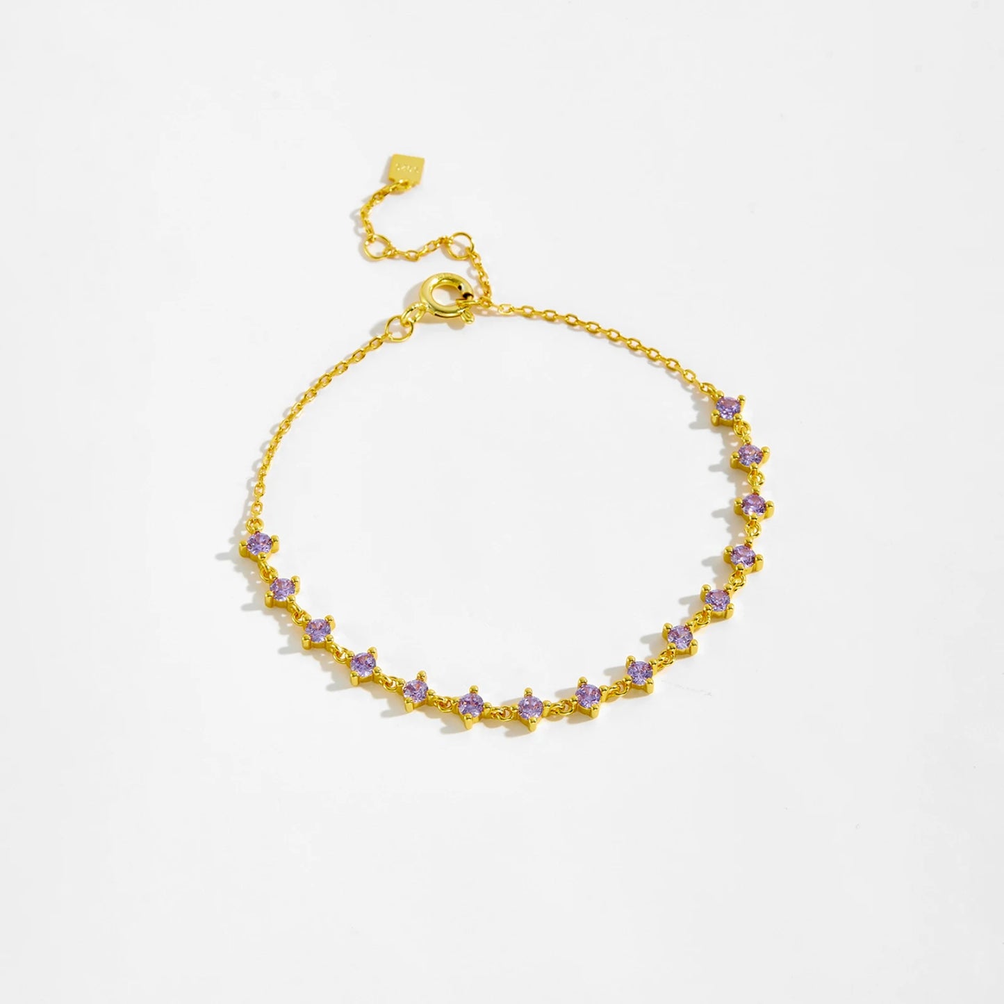 Amethyst Glow Bracelet