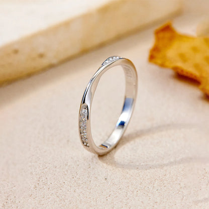 Golden Twist Ring