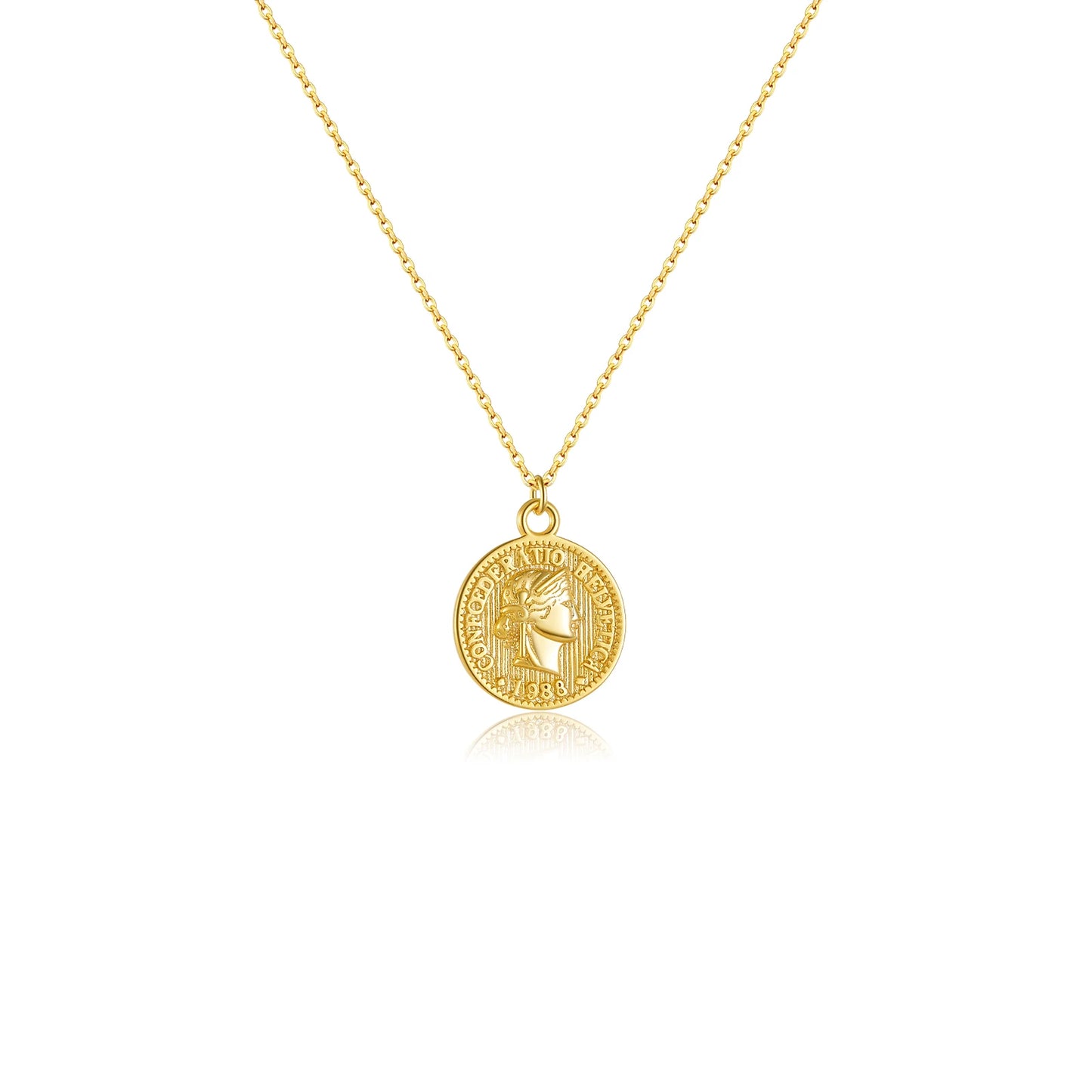 The Regal Coins Pendant Necklace