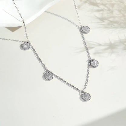Radiant Oval Pendant Necklace